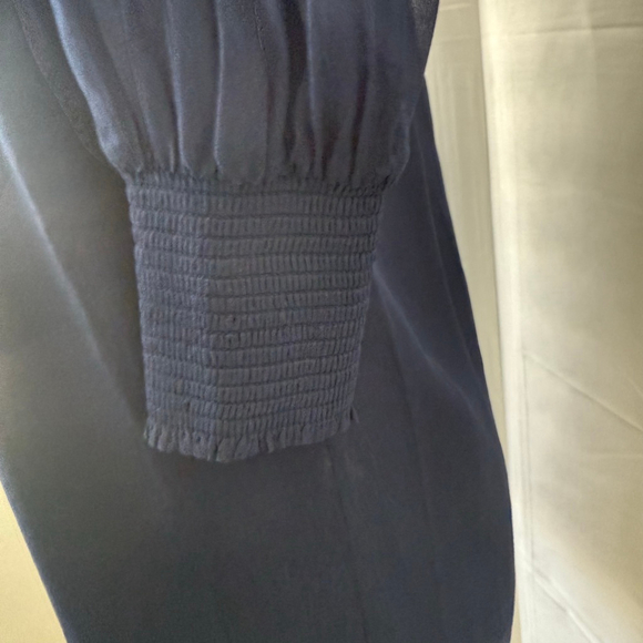 Women's Lilly Pulitzer Long Sleeve Top Size 2 Blue - Picture 4 of 10